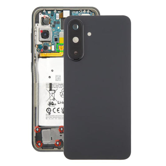 For Samsung Galaxy A36 SM-A366B OEM Back Cover with Camera Lens Cover(Black) - Back Cover by buy2fix | Online Shopping UK | buy2fix