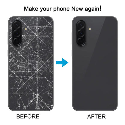 For Samsung Galaxy A36 SM-A366B OEM Back Cover with Camera Lens Cover(Black) - Back Cover by buy2fix | Online Shopping UK | buy2fix