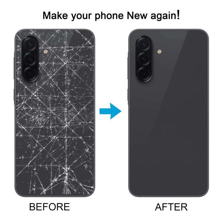 For Samsung Galaxy A36 SM-A366B OEM Back Cover(Black) - Back Cover by buy2fix | Online Shopping UK | buy2fix