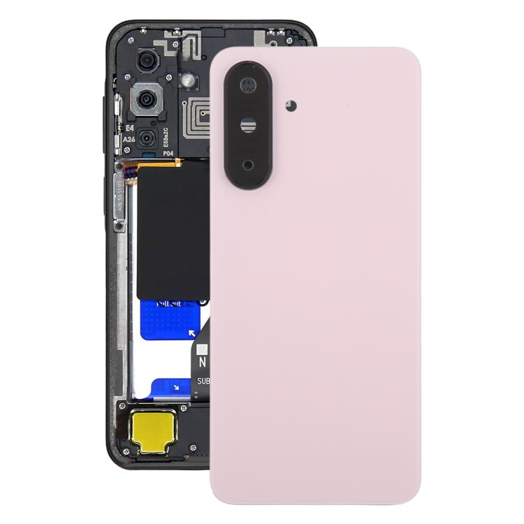 For Samsung Galaxy A26 SM-A266B OEM Back Cover with Camera Lens Cover(Pink) - Back Cover by buy2fix | Online Shopping UK | buy2fix