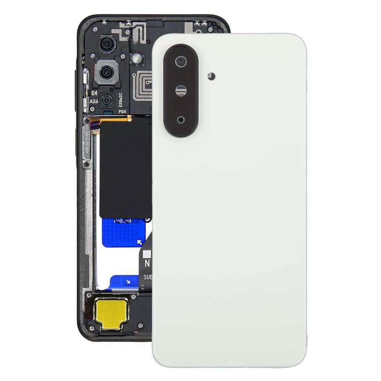 For Samsung Galaxy A26 SM-A266B OEM Back Cover with Camera Lens Cover(White) - Back Cover by buy2fix | Online Shopping UK | buy2fix