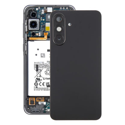 For Samsung Galaxy A56 SM-A566B OEM Back Cover with Camera Lens Cover(Black) - Back Cover by buy2fix | Online Shopping UK | buy2fix