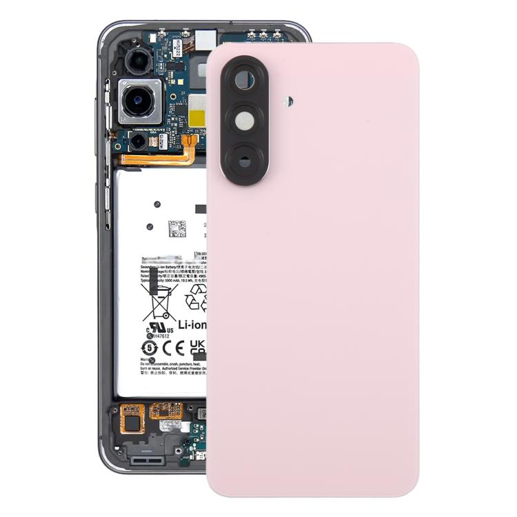 For Samsung Galaxy A56 SM-A566B OEM Back Cover with Camera Lens Cover(Pink) - Back Cover by buy2fix | Online Shopping UK | buy2fix