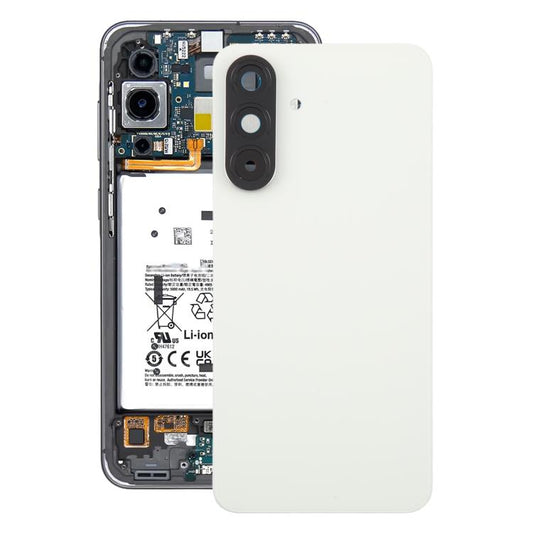 For Samsung Galaxy A56 SM-A566B OEM Back Cover with Camera Lens Cover(White) - Back Cover by buy2fix | Online Shopping UK | buy2fix