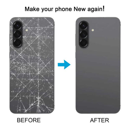 For Samsung Galaxy A56 SM-A566B OEM Back Cover with Camera Lens Cover(Black) - Back Cover by buy2fix | Online Shopping UK | buy2fix