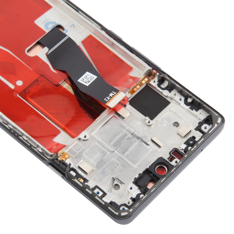 For Huawei Enjoy 70X Original LCD Screen Digitizer Full Assembly with Frame (Black) - LCD Screen by buy2fix | Online Shopping UK | buy2fix