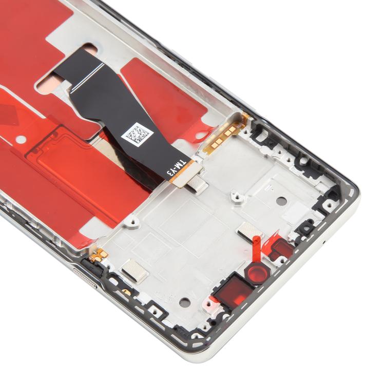 For Huawei Maimang 30 Original LCD Screen Digitizer Full Assembly with Frame (Silver) - LCD Screen by buy2fix | Online Shopping UK | buy2fix