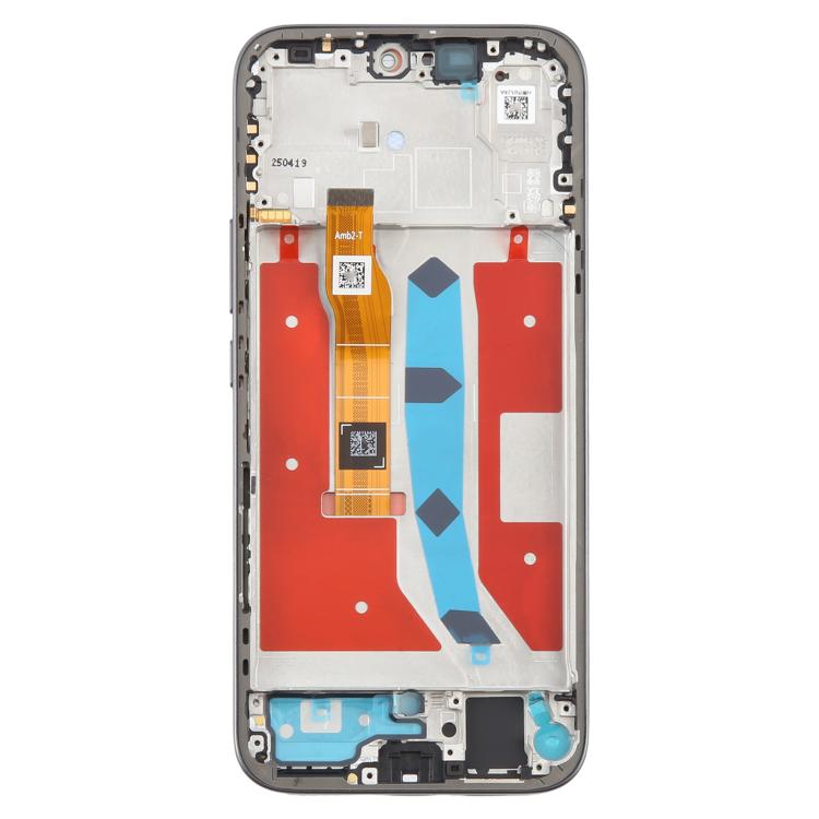 For Honor 400 Lite Original LCD Screen Digitizer Full Assembly with Frame (Black) - LCD Screen by buy2fix | Online Shopping UK | buy2fix