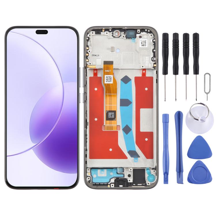 For Honor X70i Original LCD Screen Digitizer Full Assembly with Frame (Black) - LCD Screen by buy2fix | Online Shopping UK | buy2fix