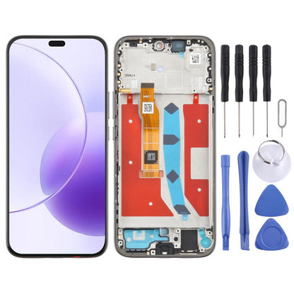 For Honor X70i Original LCD Screen Digitizer Full Assembly with Frame (Black) - LCD Screen by buy2fix | Online Shopping UK | buy2fix