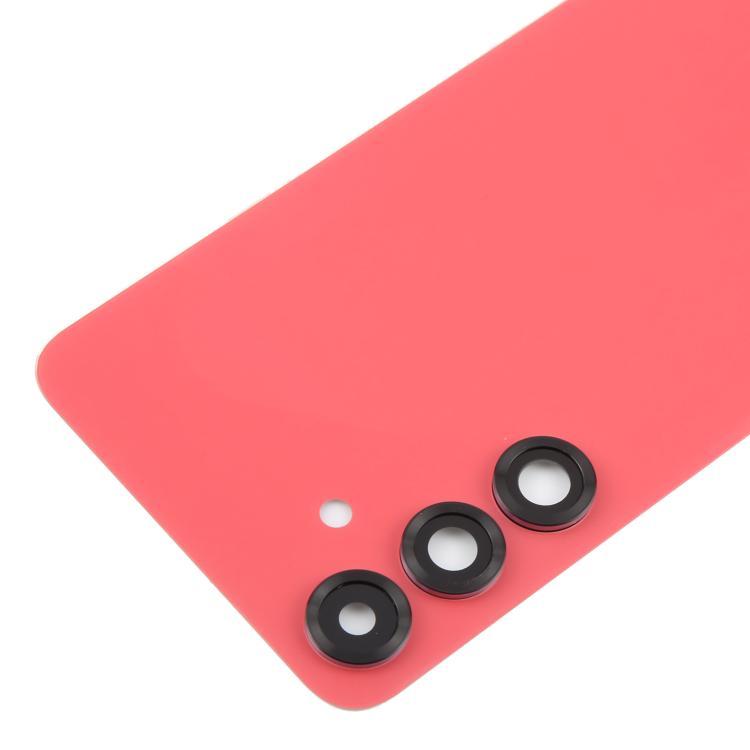 For Samsung Galaxy S25+ SM-S936B OEM Back Cover with Camera Lens Cover(Red) -  by buy2fix | Online Shopping UK | buy2fix