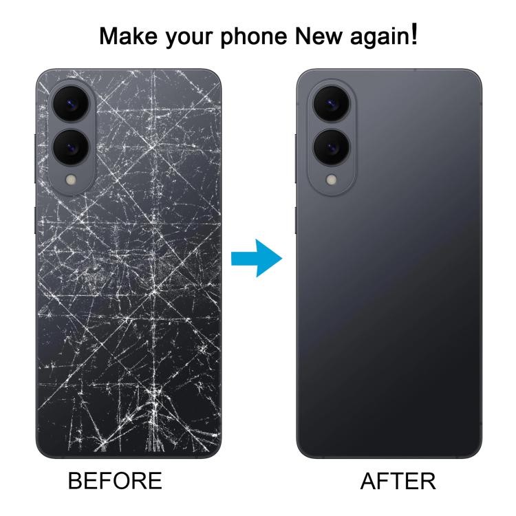 For Samsung Galaxy S25 Edge SM-S937 OEM Back Cover(Gray) - Back Cover by buy2fix | Online Shopping UK | buy2fix