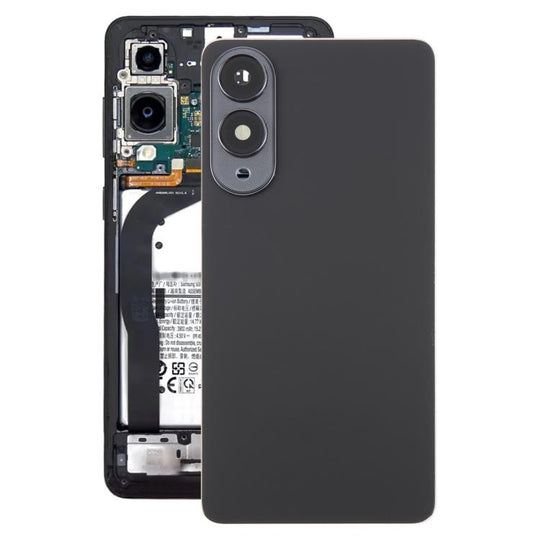 For Samsung Galaxy S25 Edge SM-S937 OEM Battery Back Cover with Camera Lens Frame(Black)