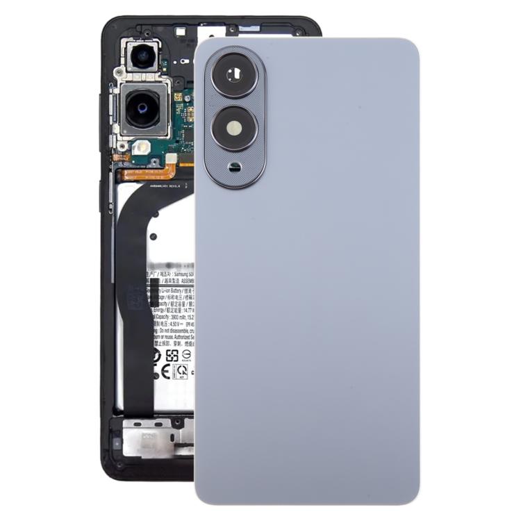 For Samsung Galaxy S25 Edge SM-S937 OEM Back Cover with Camera Lens Cover(Gray) - Back Cover by buy2fix | Online Shopping UK | buy2fix