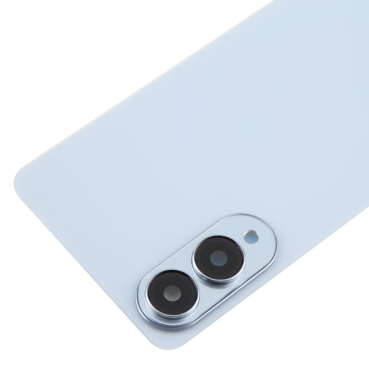 For Samsung Galaxy S25 Edge SM-S937 OEM Back Cover with Camera Lens Cover(Silver) - Back Cover by buy2fix | Online Shopping UK | buy2fix