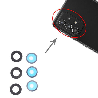 For Samsung Galaxy A52s SM-A528B 10pcs Back Camera Lens - Camera Series by buy2fix | Online Shopping UK | buy2fix