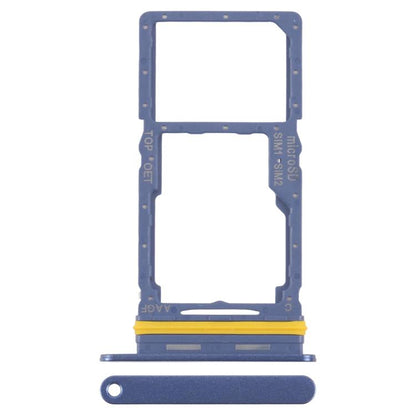 For Samsung Galaxy A17 5G SM-A176B Original SIM + SIM / Micro SD Card Tray (Blue) - Card Tray by buy2fix | Online Shopping UK | buy2fix