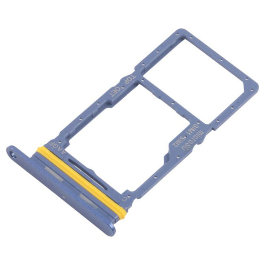 For Samsung Galaxy A17 5G SM-A176B Original SIM + SIM / Micro SD Card Tray (Blue) - Card Tray by buy2fix | Online Shopping UK | buy2fix
