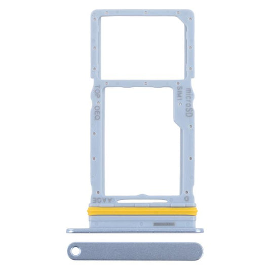 For Samsung Galaxy A17 4G SM-A175U Original SIM + Micro SD Card Tray (Blue) - Card Tray by buy2fix | Online Shopping UK | buy2fix