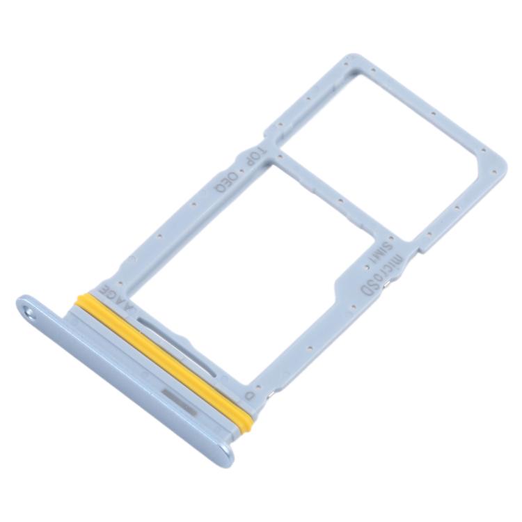 For Samsung Galaxy A17 4G SM-A175U Original SIM + Micro SD Card Tray (Blue) - Card Tray by buy2fix | Online Shopping UK | buy2fix