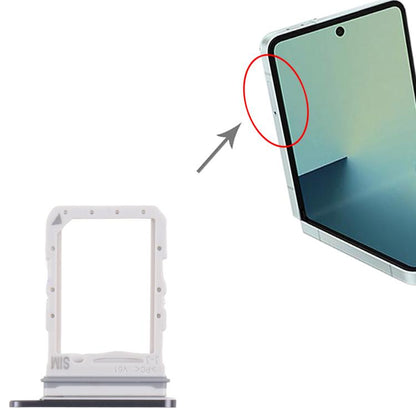 For Samsung Galaxy Z Flip7 SM-F751U Original SIM Card Tray (Black) - Card Tray by buy2fix | Online Shopping UK | buy2fix