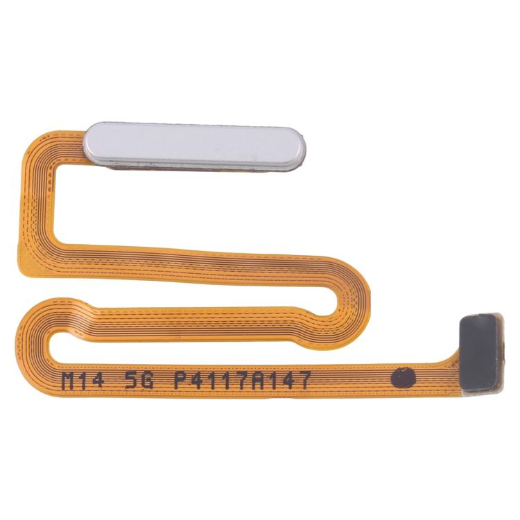 For Samsung Galaxy M14 SM-M145F Original Fingerprint Sensor Flex Cable (Silver) - Flex Cable by buy2fix | Online Shopping UK | buy2fix