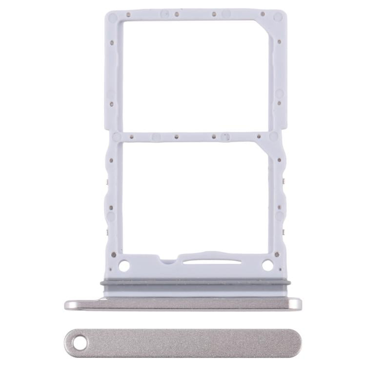 For Samsung Galaxy Z Flip7 FE SM-F761B Original SIM + SIM Card Tray (Silver) - Card Tray by buy2fix | Online Shopping UK | buy2fix