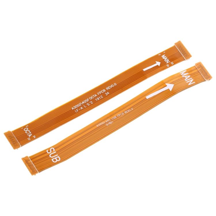 For Galaxy A40S 1 Pair Motherboard Flex Cable - Flex Cable by buy2fix | Online Shopping UK | buy2fix