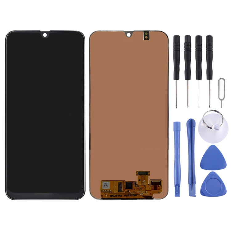 Original Super AMOLED LCD Screen for Galaxy A20 with Digitizer Full Assembly(Black) - LCD Screen by buy2fix | Online Shopping UK | buy2fix