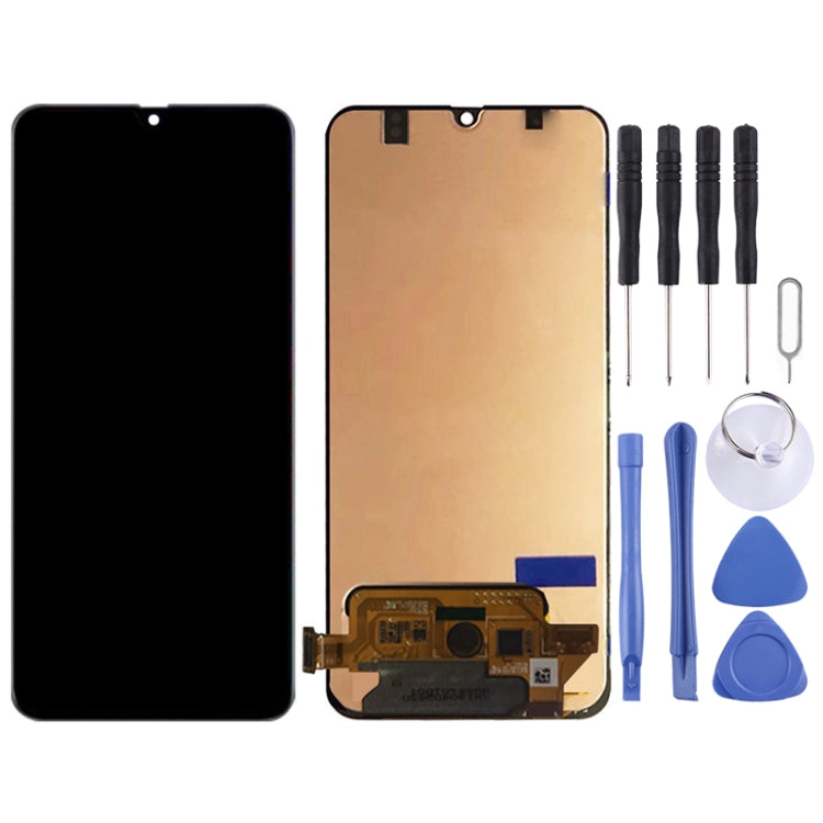 LCD Screen and Digitizer Full Assembly for Galaxy A70, M-A705F/DS, SM-A705FN/DS, SM-A705GM/DS, SM-A705MN/DS, SM-A7050(Black) - LCD Screen by buy2fix | Online Shopping UK | buy2fix