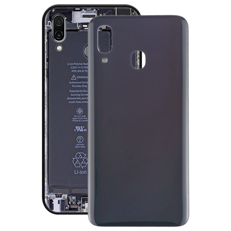 For Galaxy A40 SM-A405F/DS, SM-A405FN/DS, SM-A405FM/DS Battery Back Cover (Black) - Back Cover by buy2fix | Online Shopping UK | buy2fix