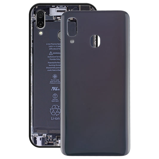For Galaxy A40 SM-A405F/DS, SM-A405FN/DS, SM-A405FM/DS Battery Back Cover (Black) - Back Cover by buy2fix | Online Shopping UK | buy2fix