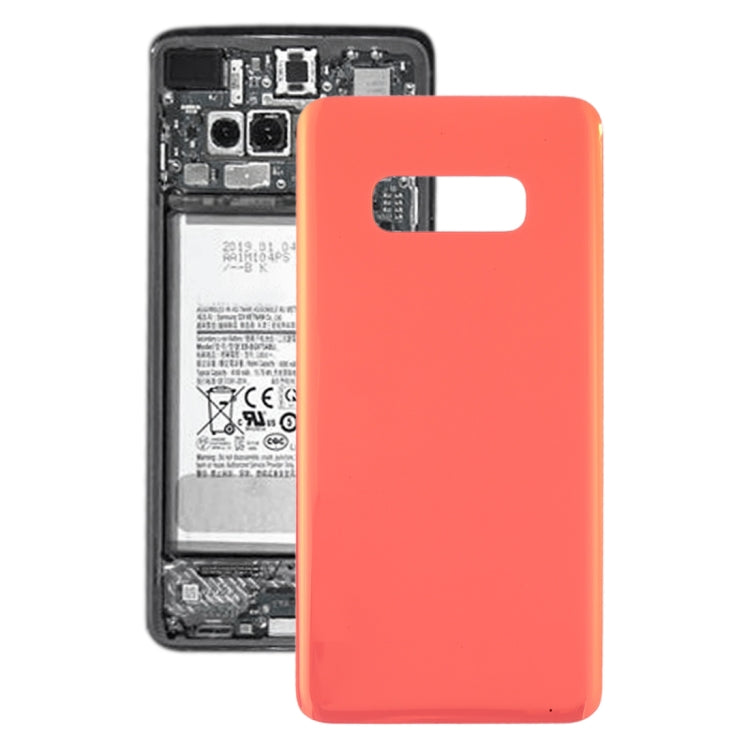 For Galaxy S10e SM-G970F/DS, SM-G970U, SM-G970W Original Battery Back Cover (Pink) - Back Cover by buy2fix | Online Shopping UK | buy2fix