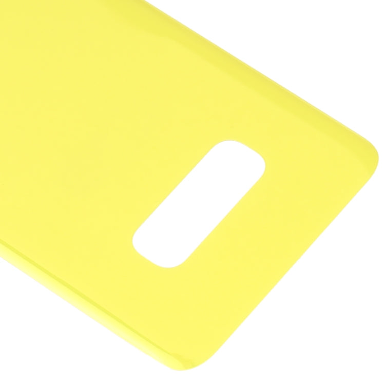 For Galaxy S10e SM-G970F/DS, SM-G970U, SM-G970W Original Battery Back Cover (Yellow) - Back Cover by buy2fix | Online Shopping UK | buy2fix