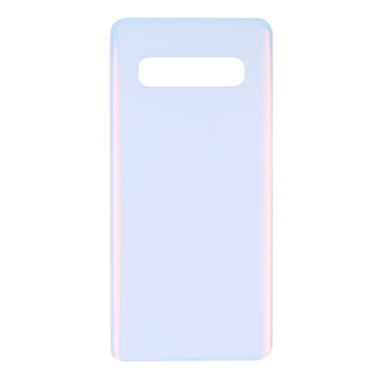 For Galaxy S10 SM-G973F/DS, SM-G973U, SM-G973W Original Battery Back Cover (White) - Back Cover by buy2fix | Online Shopping UK | buy2fix