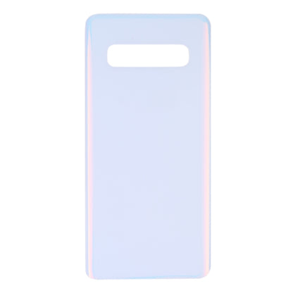 For Galaxy S10 SM-G973F/DS, SM-G973U, SM-G973W Original Battery Back Cover (White) - Back Cover by buy2fix | Online Shopping UK | buy2fix