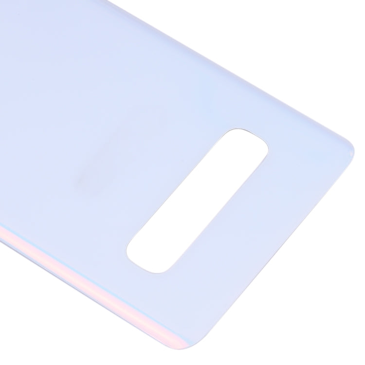 For Galaxy S10 SM-G973F/DS, SM-G973U, SM-G973W Original Battery Back Cover (White) - Back Cover by buy2fix | Online Shopping UK | buy2fix