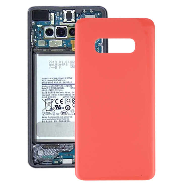 For Galaxy S10e SM-G970F/DS, SM-G970U, SM-G970W Battery Back Cover (Pink) - Back Cover by buy2fix | Online Shopping UK | buy2fix