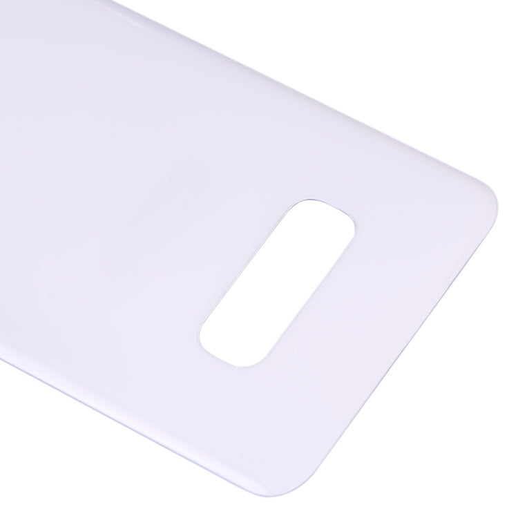 For Galaxy S10e SM-G970F/DS, SM-G970U, SM-G970W Battery Back Cover (White) - Back Cover by buy2fix | Online Shopping UK | buy2fix