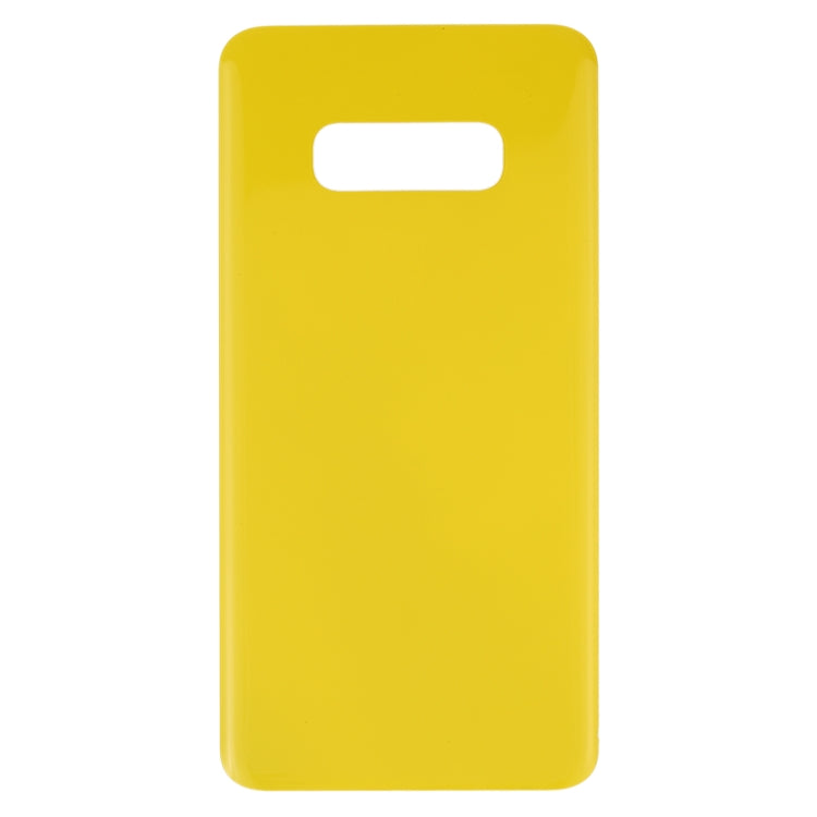 For Galaxy S10e SM-G970F/DS, SM-G970U, SM-G970W Battery Back Cover (Yellow) - Back Cover by buy2fix | Online Shopping UK | buy2fix