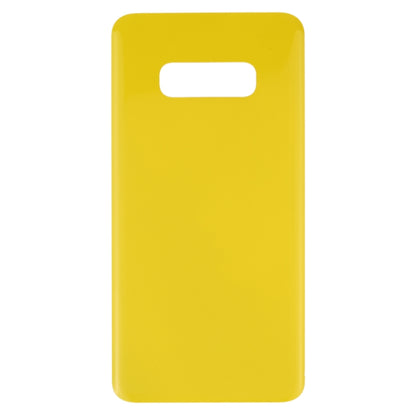 For Galaxy S10e SM-G970F/DS, SM-G970U, SM-G970W Battery Back Cover (Yellow) - Back Cover by buy2fix | Online Shopping UK | buy2fix
