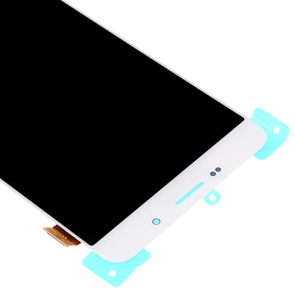 Original Super AMOLED LCD Screen for Galaxy A9 Pro (2016) / A910F Digitizer Full Assembly (White) - LCD Screen by buy2fix | Online Shopping UK | buy2fix