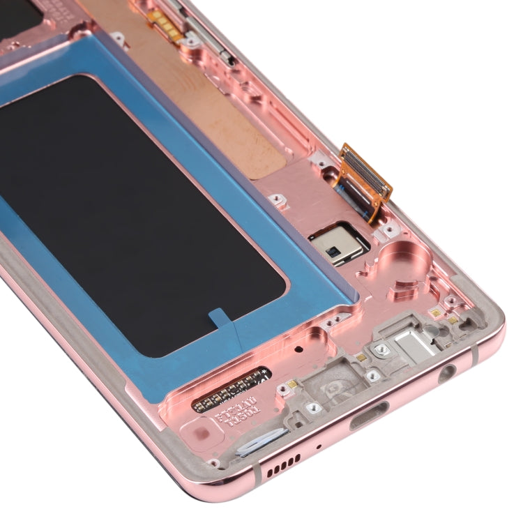 Original Super AMOLED LCD Screen for Samsung Galaxy S10+ Digitizer Full Assembly with Frame (Pink) - LCD Screen by buy2fix | Online Shopping UK | buy2fix