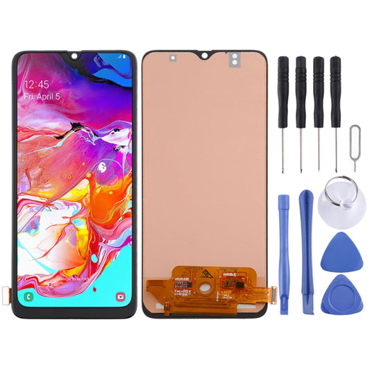 For Samsung Galaxy A70 incell LCD Screen with Digitizer Full Assembly, Not Supporting Fingerprint Identification (Black) - LCD Screen by buy2fix | Online Shopping UK | buy2fix