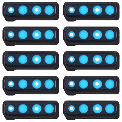 For Galaxy A9 (2018) A920F/DS 10pcs Camera Lens Cover (Black) - Camera Series by buy2fix | Online Shopping UK | buy2fix