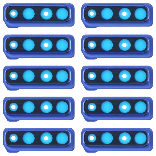 For Galaxy A9 (2018) A920F/DS 10pcs Camera Lens Cover (Blue)