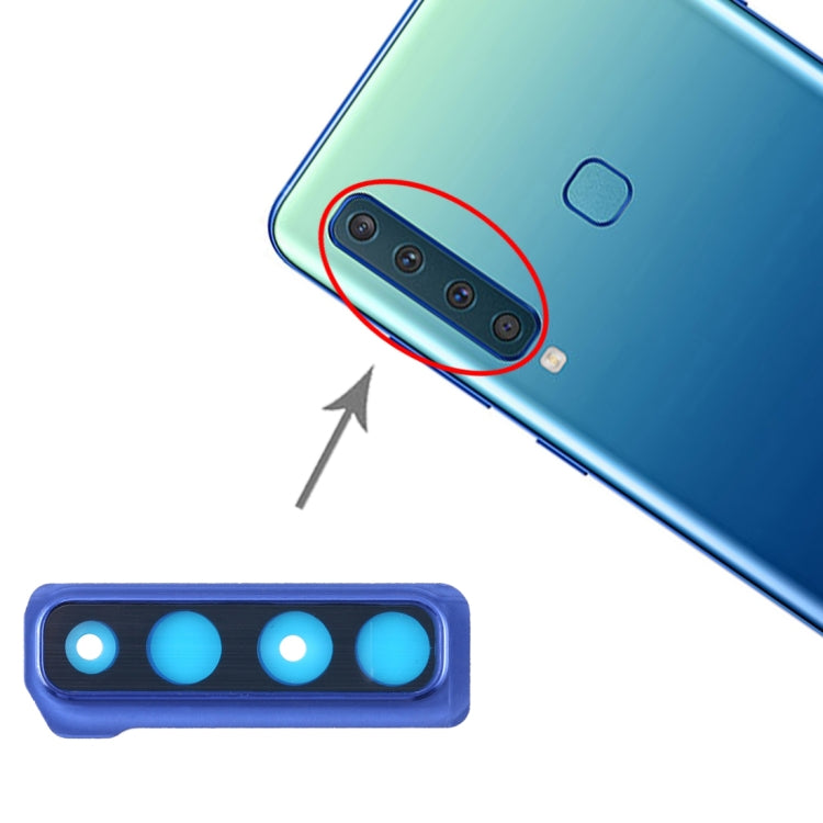 For Galaxy A9 (2018) A920F/DS 10pcs Camera Lens Cover (Blue) - Camera Series by buy2fix | Online Shopping UK | buy2fix