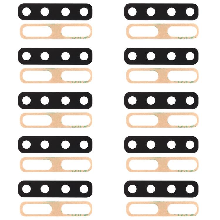 For Galaxy A9 (2018) A920F/DS 10pcs Back Camera Lens - Camera Series by buy2fix | Online Shopping UK | buy2fix