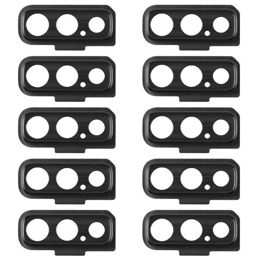 For Galaxy A7 (2018) A750F/DS 10pcs Camera Lens Cover (Black) - Camera Series by buy2fix | Online Shopping UK | buy2fix