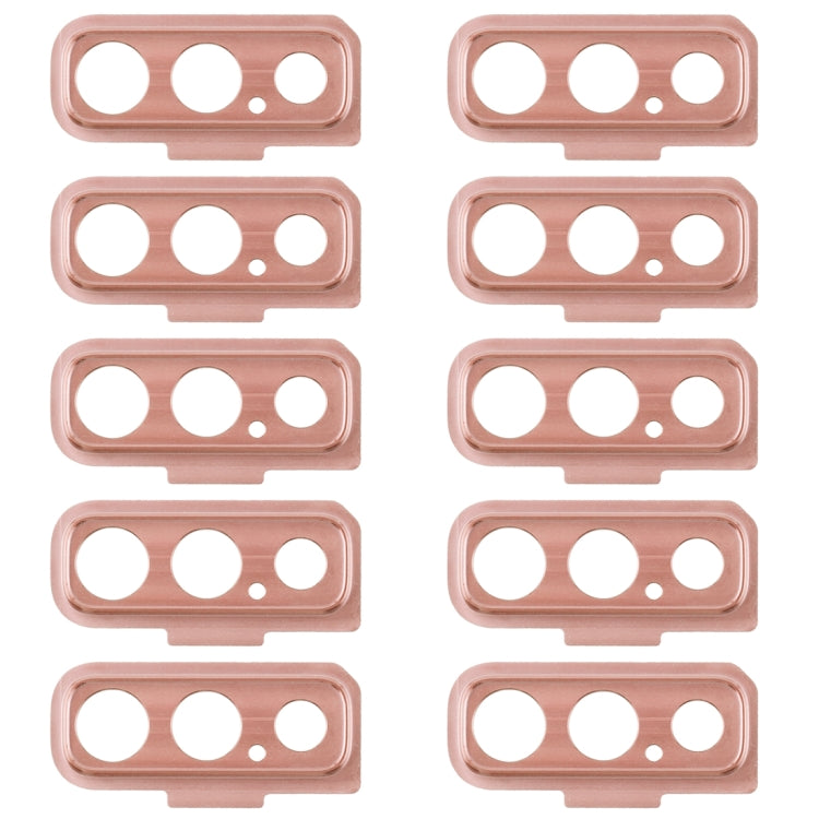 For Galaxy A7 (2018) A750F/DS 10pcs Camera Lens Cover (Pink) - Camera Series by buy2fix | Online Shopping UK | buy2fix
